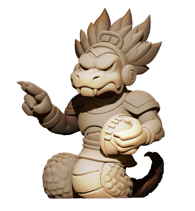 Chibi Amazons – Amazon Fantasy Football Team – High Quality Resin Miniatures – Big Head Chibi