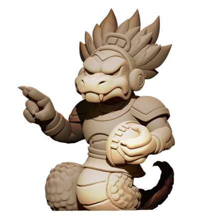 Chibi Amazons – Amazon Fantasy Football Team – High Quality Resin Miniatures – Big Head Chibi