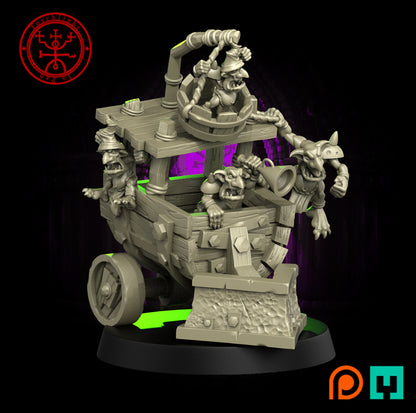 Shrooms of Doom Team - 17 High-Quality 3D Print Snotling Miniatures | Blood Fantasy Football Bowl | Torchlight Models