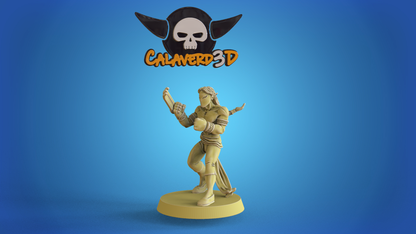 Vega Elven Alliance Team for Fantasy Football Miniature Tabletop Game Calaverd3D
