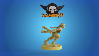 Vega Elven Alliance Team for Fantasy Football Miniature Tabletop Game Calaverd3D