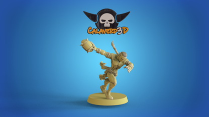 Vega Elven Alliance Team for Fantasy Football Miniature Tabletop Game Calaverd3D