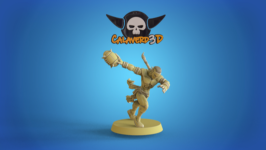 Vega Elven Alliance Team for Fantasy Football Miniature Tabletop Game Calaverd3D