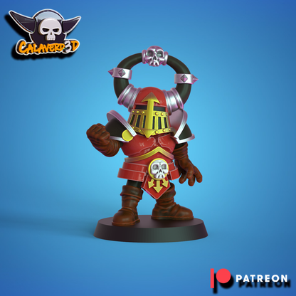 Chibi Chaos Chosen –  Team for Fantasy Football Miniature Games - Calaverd3D
