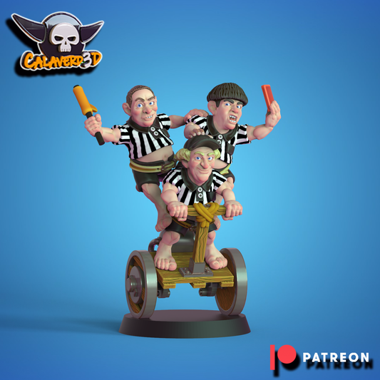 The trundlefoot triplets - inducement for fatntasy football games Calaverd3d