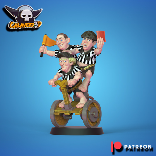 The trundlefoot triplets - inducement for fatntasy football games Calaverd3d