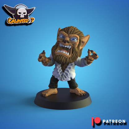 Necro-Halloween Chibi – Necromantic Horror – High Quality Miniatures for Fantasy Football Game – Calaverd3D