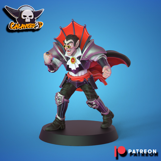 Vampire Court - Vampire Team Star Player for Fantasy Football Miniature Tabletop Game