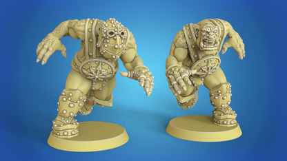 Servant of Chaos – 19 High-Quality 3D Print Chaos Chosen Miniatures | Blood Fantasy Football Bowl | Calaverd3D