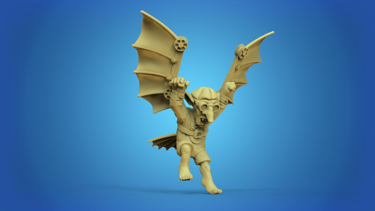Wild West Goblins – 16 High-Quality 3D Print Miniatures | Blood Fantasy Football Bowl | Calaverd3D