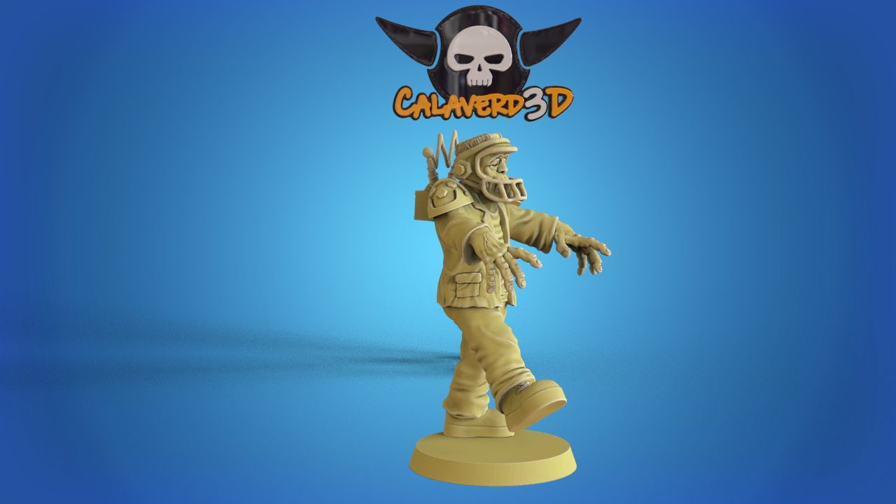 Halloween Team Blood Fantasy Football Bowl Calaverd 3D