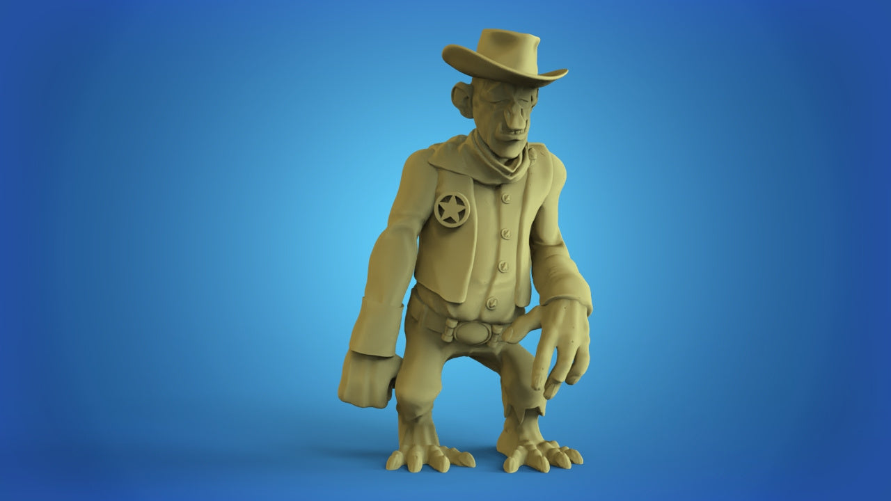 Wild West Goblins – 16 High-Quality 3D Print Miniatures | Blood Fantasy Football Bowl | Calaverd3D