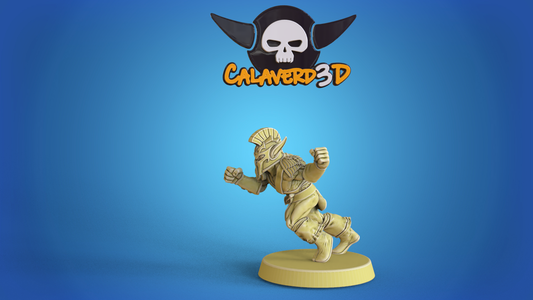 Pro Elves Elven Alliance Team for Fantasy Football Miniature Tabletop Game Calaverd3D