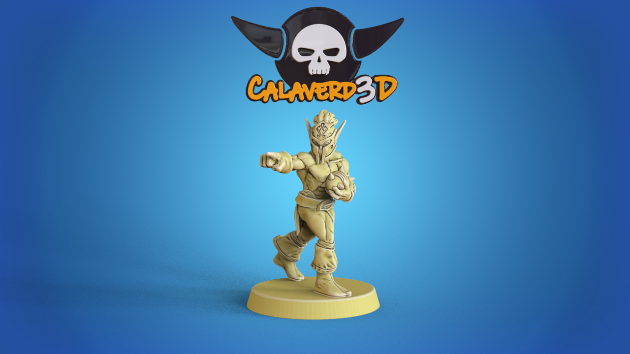 Pro Elves Elven Alliance Team for Fantasy Football Miniature Tabletop Game Calaverd3D