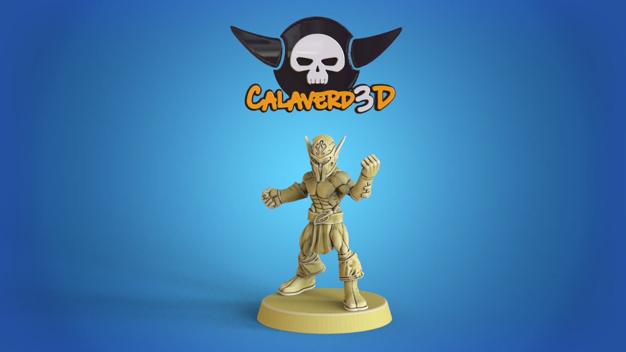 Pro Elves Elven Alliance Team for Fantasy Football Miniature Tabletop Game Calaverd3D