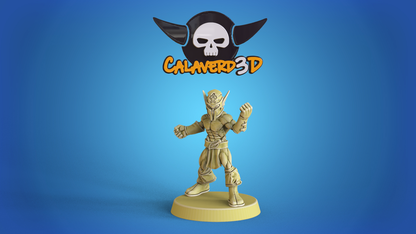Pro Elves Elven Alliance Team for Fantasy Football Miniature Tabletop Game Calaverd3D