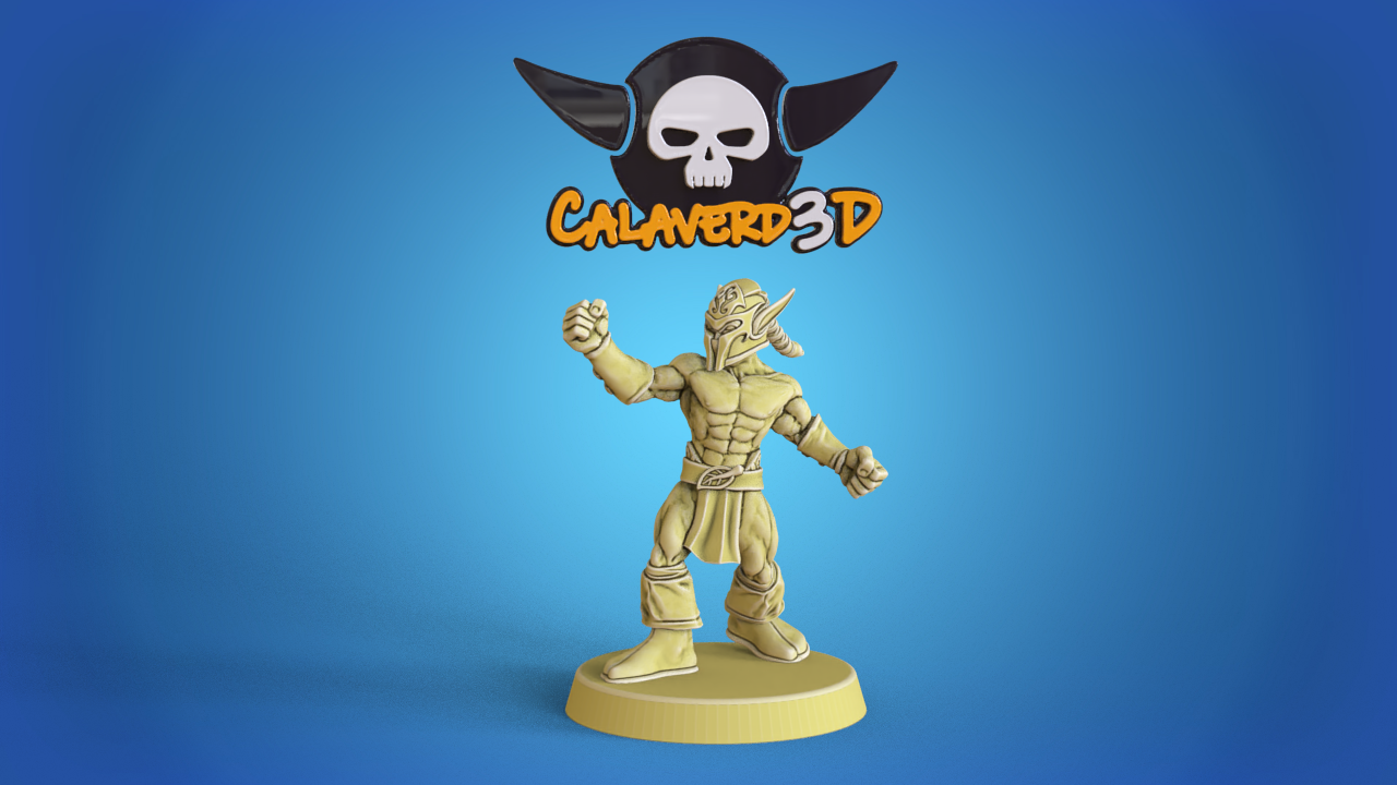 Pro Elves Elven Alliance Team for Fantasy Football Miniature Tabletop Game Calaverd3D