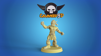 Pro Elves Elven Alliance Team for Fantasy Football Miniature Tabletop Game Calaverd3D