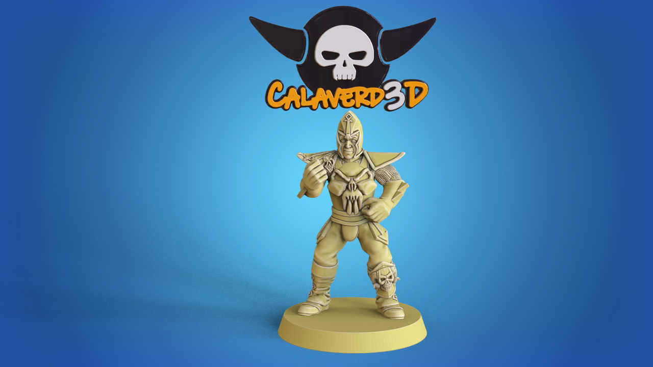 Dark Elves Team for Fantasy Football Miniature Tabletop Game Calaverd3D