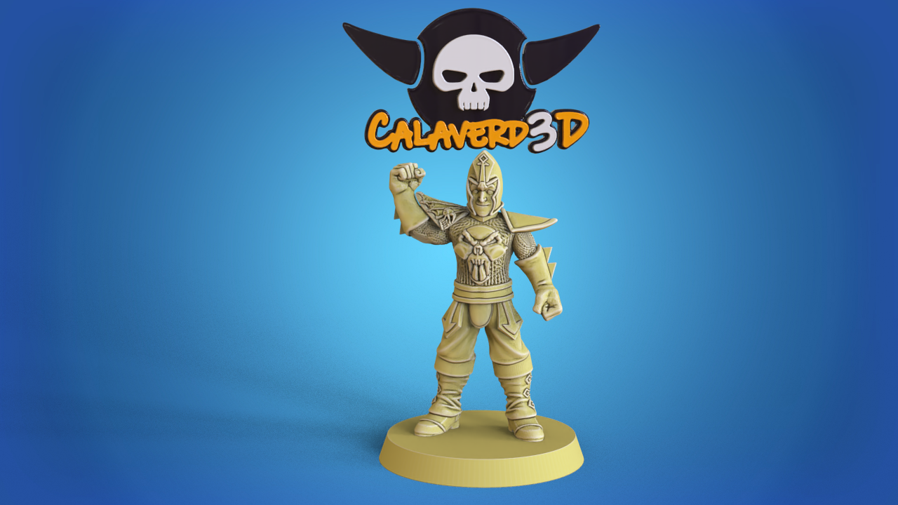 Dark Elves Team for Fantasy Football Miniature Tabletop Game Calaverd3D