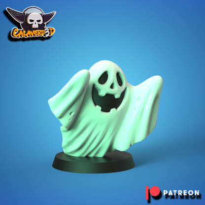 Necro-Halloween Chibi – Necromantic Horror – High Quality Miniatures for Fantasy Football Game – Calaverd3D