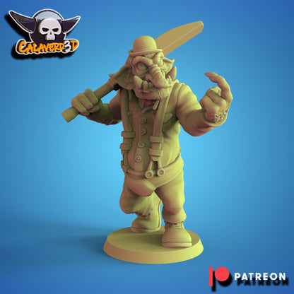 Goblin team Blood Fantasy Football Bowl Calaverd3D Clockwork Green