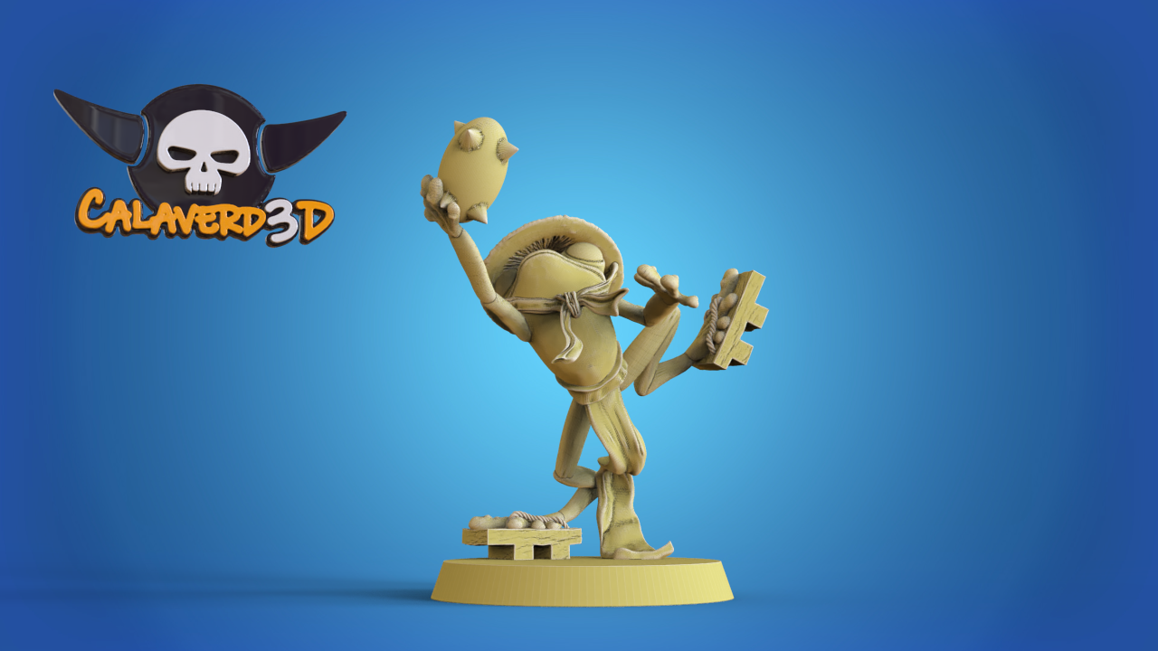 Frogs Samurai Frogmen Team for Fantasy Football Miniature Tabletop Game Calaverd3D