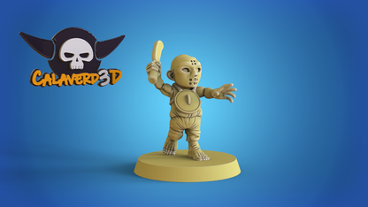 Halfling team for Fantasy Football Miniature Tabletop Game Calaverd3D