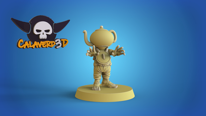 Halfling team for Fantasy Football Miniature Tabletop Game Calaverd3D