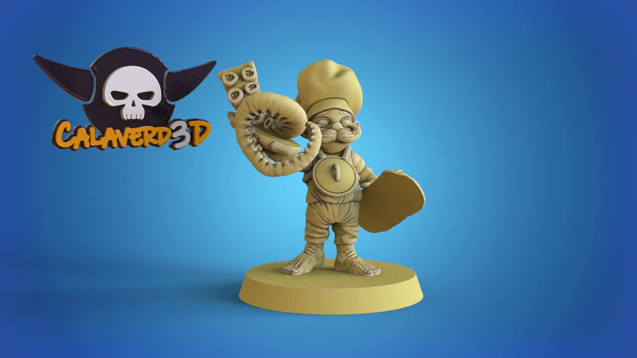 Halfling team for Fantasy Football Miniature Tabletop Game Calaverd3D