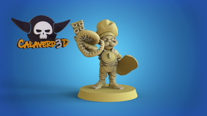 Halfling team for Fantasy Football Miniature Tabletop Game Calaverd3D