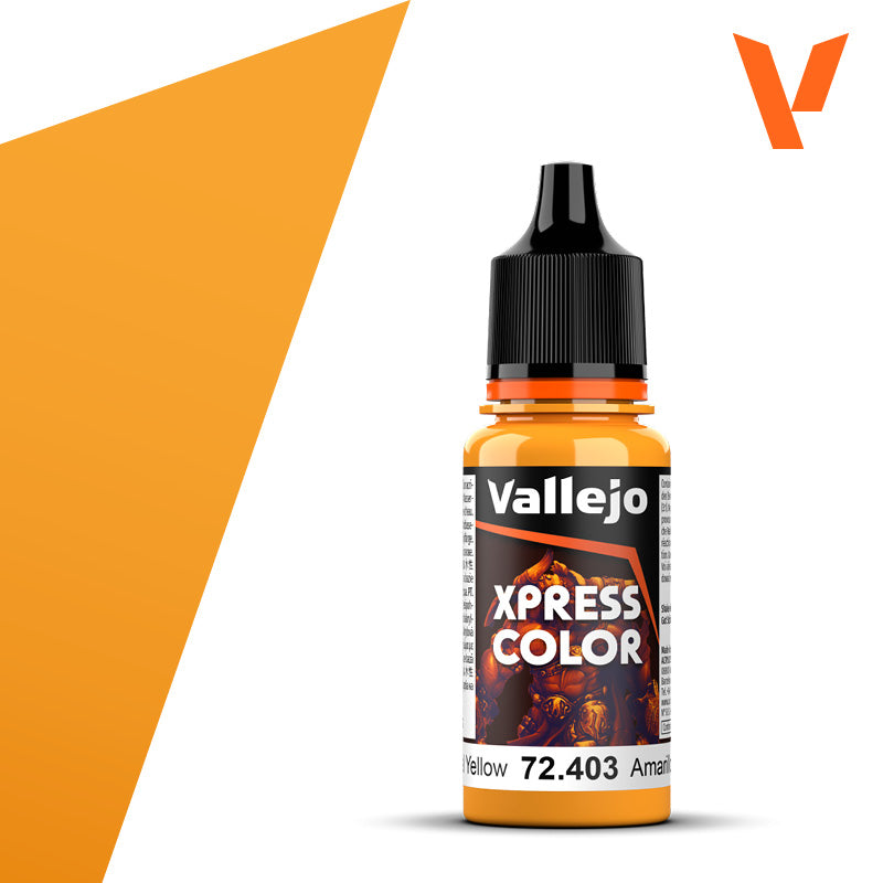 Vallejo Xpress Color Imperial Yellow bottle