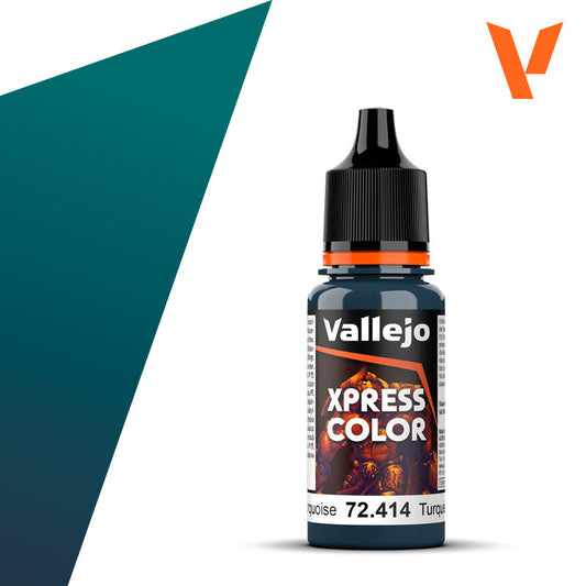 Vallejo Xpress Color Caribbean Turquoise bottle